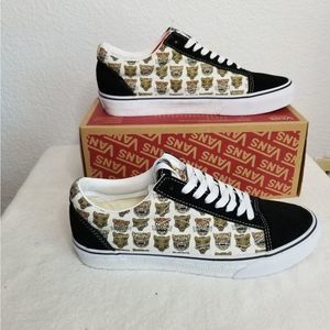 Van's Old Skool Jaguar Black Sneaker Shoes Sz 9 Mens New